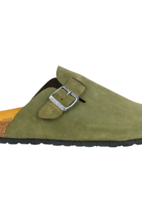 Zuecos Piel Serraje Hombre - Biocomfort HOM-001