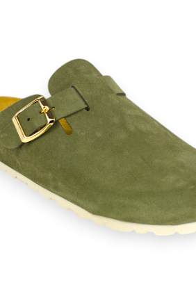 Zuecos Serraje Mujer - Biocomfort HOM-002