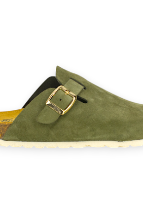 Zuecos Serraje Mujer - Biocomfort HOM-002