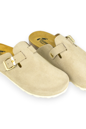 Zuecos Serraje Mujer - Biocomfort HOM-002